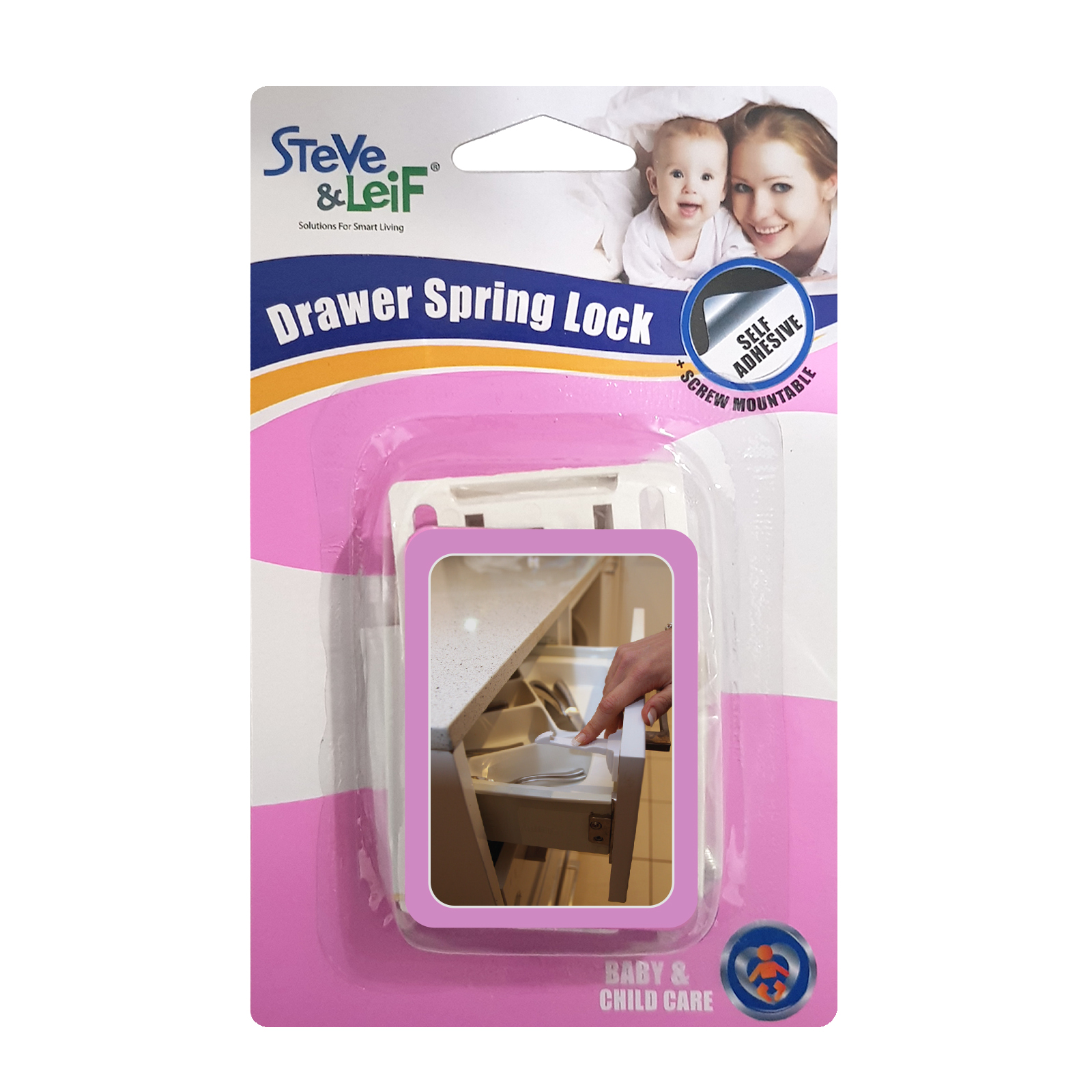 Drawer Key Spring Drawer Spring Lock (2pcs) - Steve & Leif
