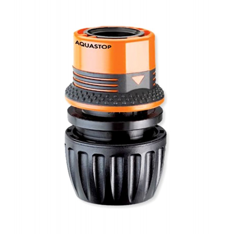 Claber 8549 Raccord Rapide Universel 1/2 - 5/8 - 3/4 – Avec Aquastop – Pour Tuyaux D’arrosage, étanche Et Résistant