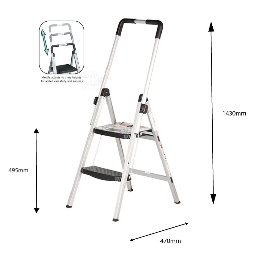 COSCO 2 Steps Ladder Magic Fold Series - Steve & Leif
