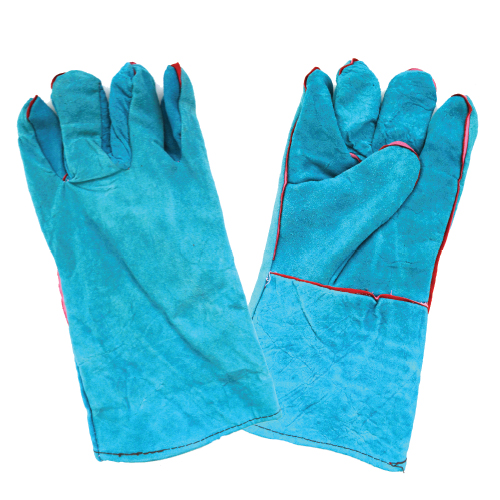 Green Welding Gloves - Steve & Leif