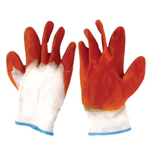 Orange Nitrile Safety Gloves Steve Leif