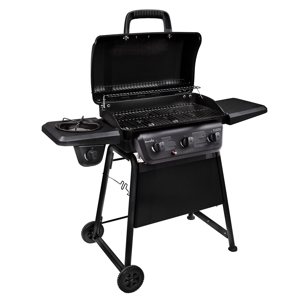 Char Broil Classic 3 Burner Gas Bbq Grill W Sideburner Steve Leif