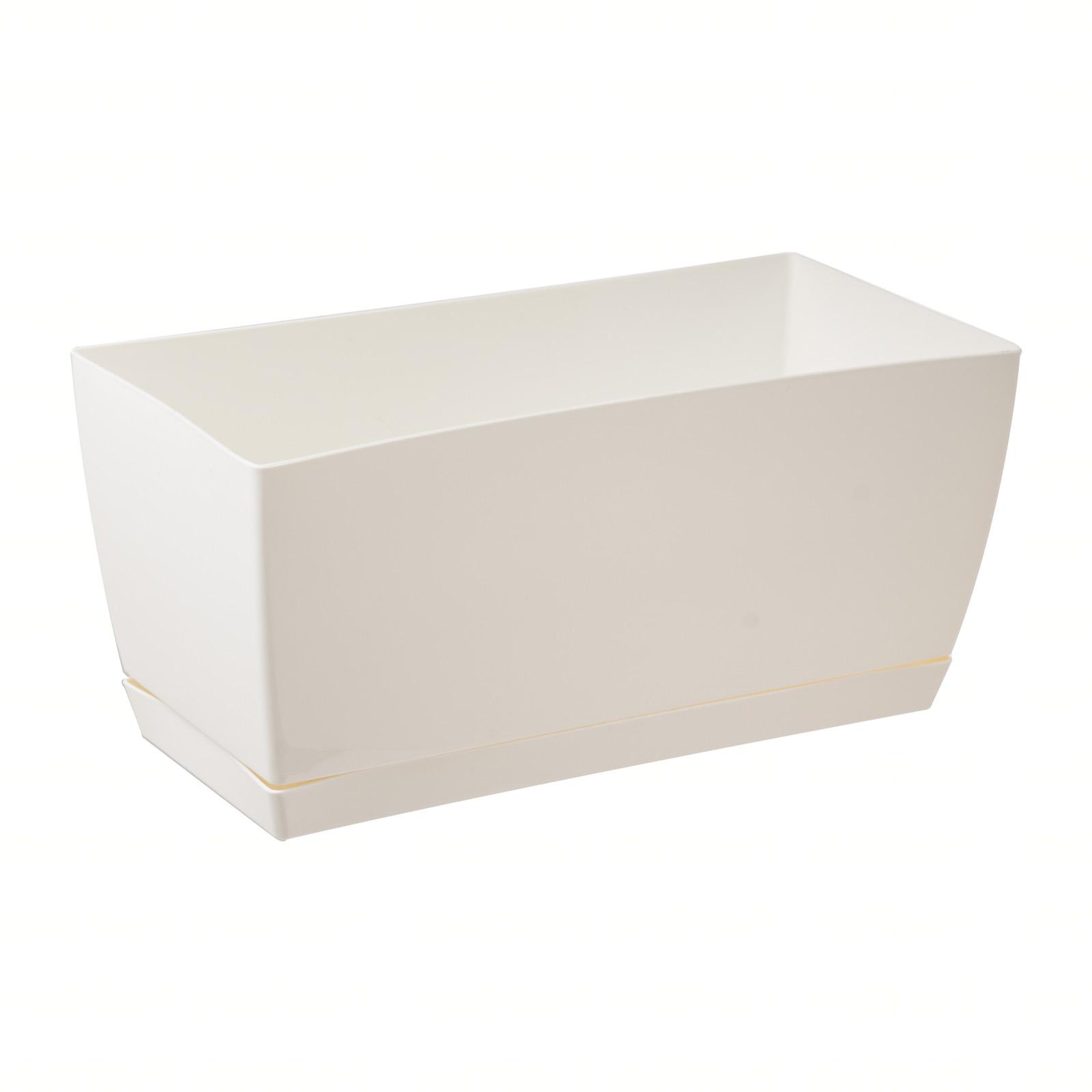 Prosperplast Splofy Blumentopf Rund – 8 Liter, 25,9 X 22 Cm, Anthrazit, Kunststoff Mit Stoffoptik