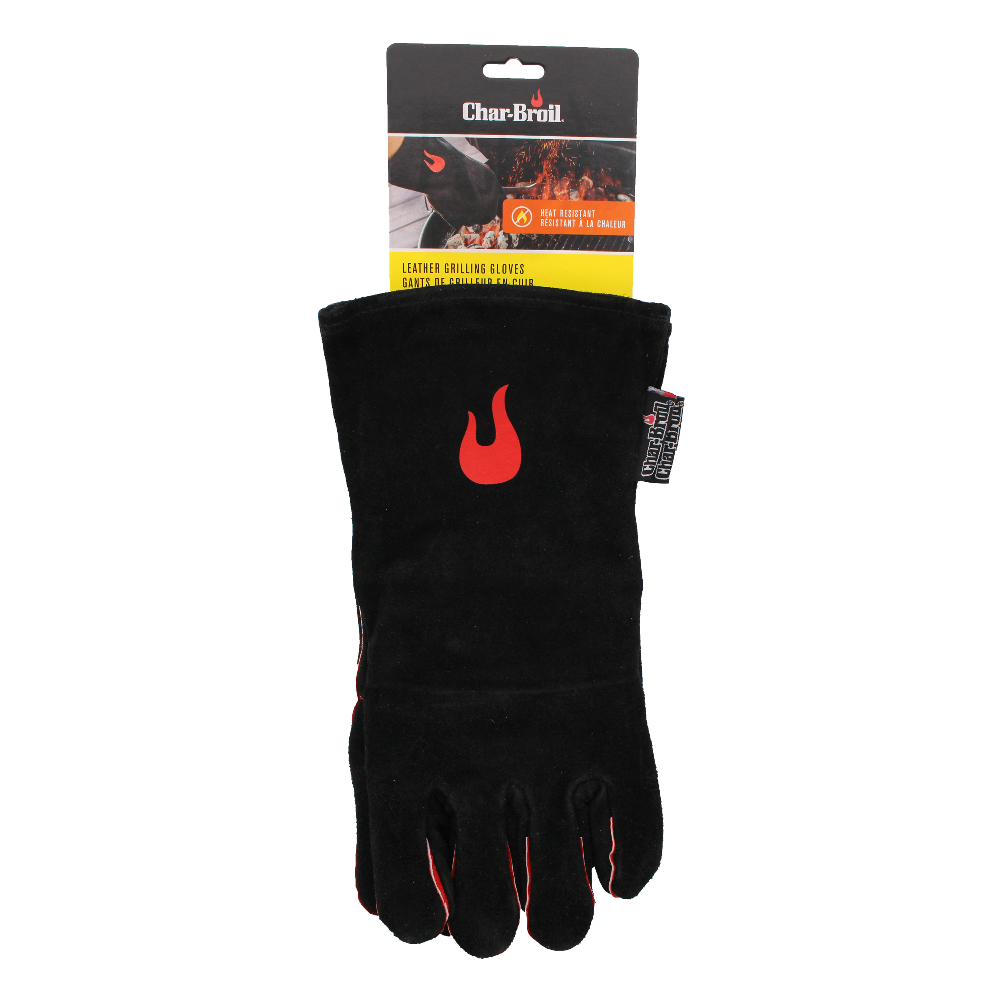 Char Broil Hand Stitched Leather BBQ Grilling Kitchen Gloves